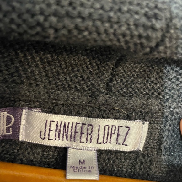 Gray Jennifer Lopez Sweater - Picture 3 of 4